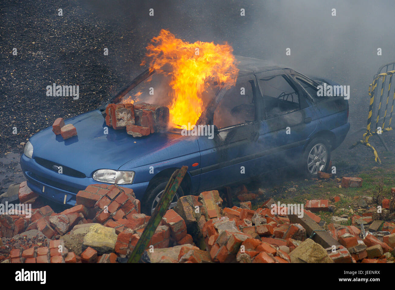Petrol bomb attack hi-res stock photography and images - Alamy
