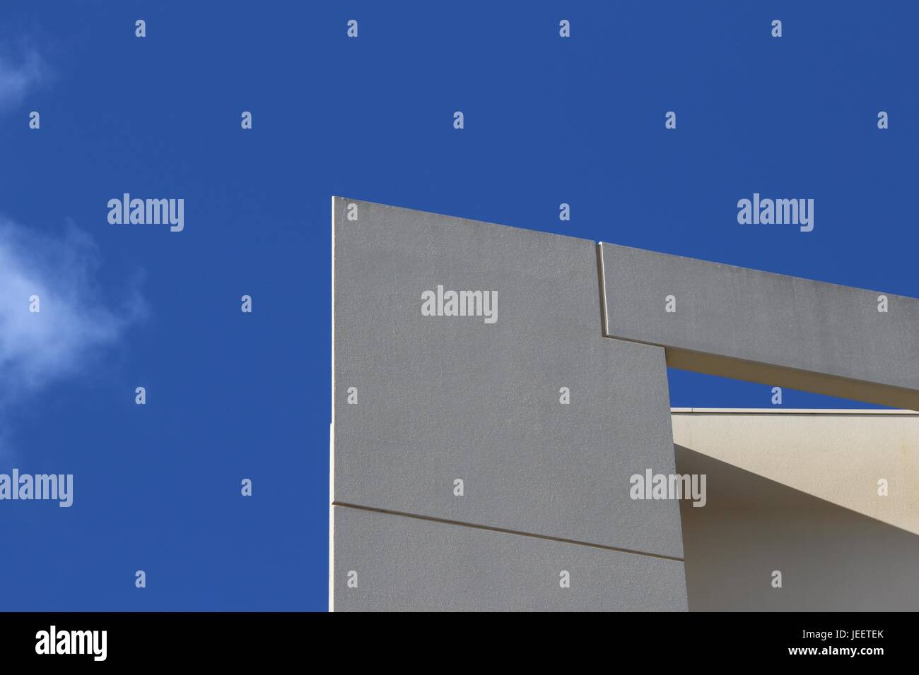 Building against blue sky Stock Photo - Alamy