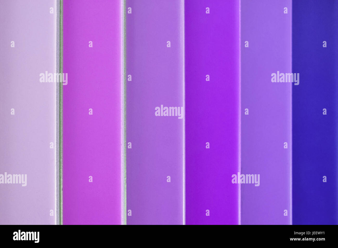 color samples , different colored tiles pink, purple tones Stock