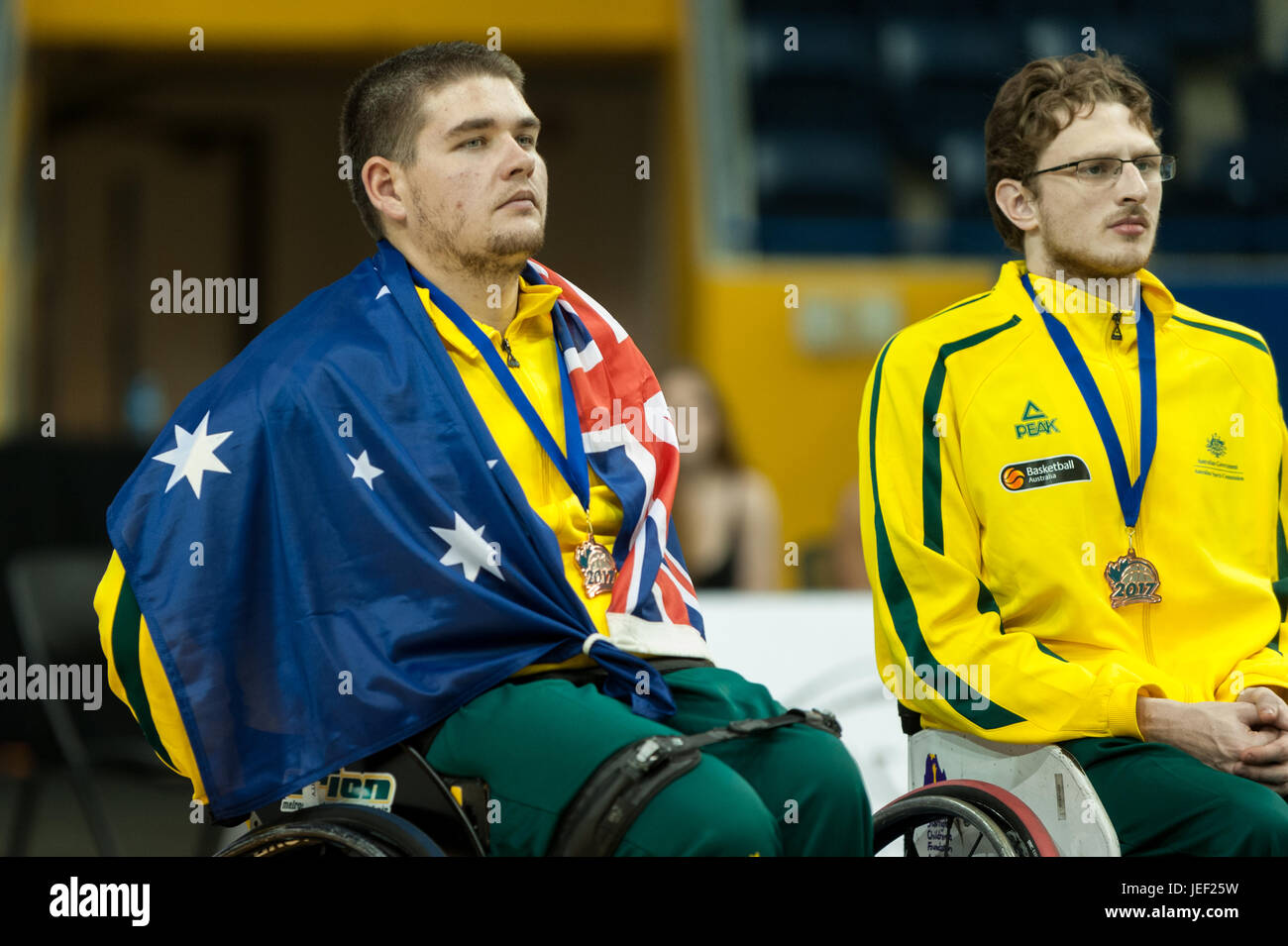 June 16, 2017 Toronto, Ontario, Canada Australian Players during