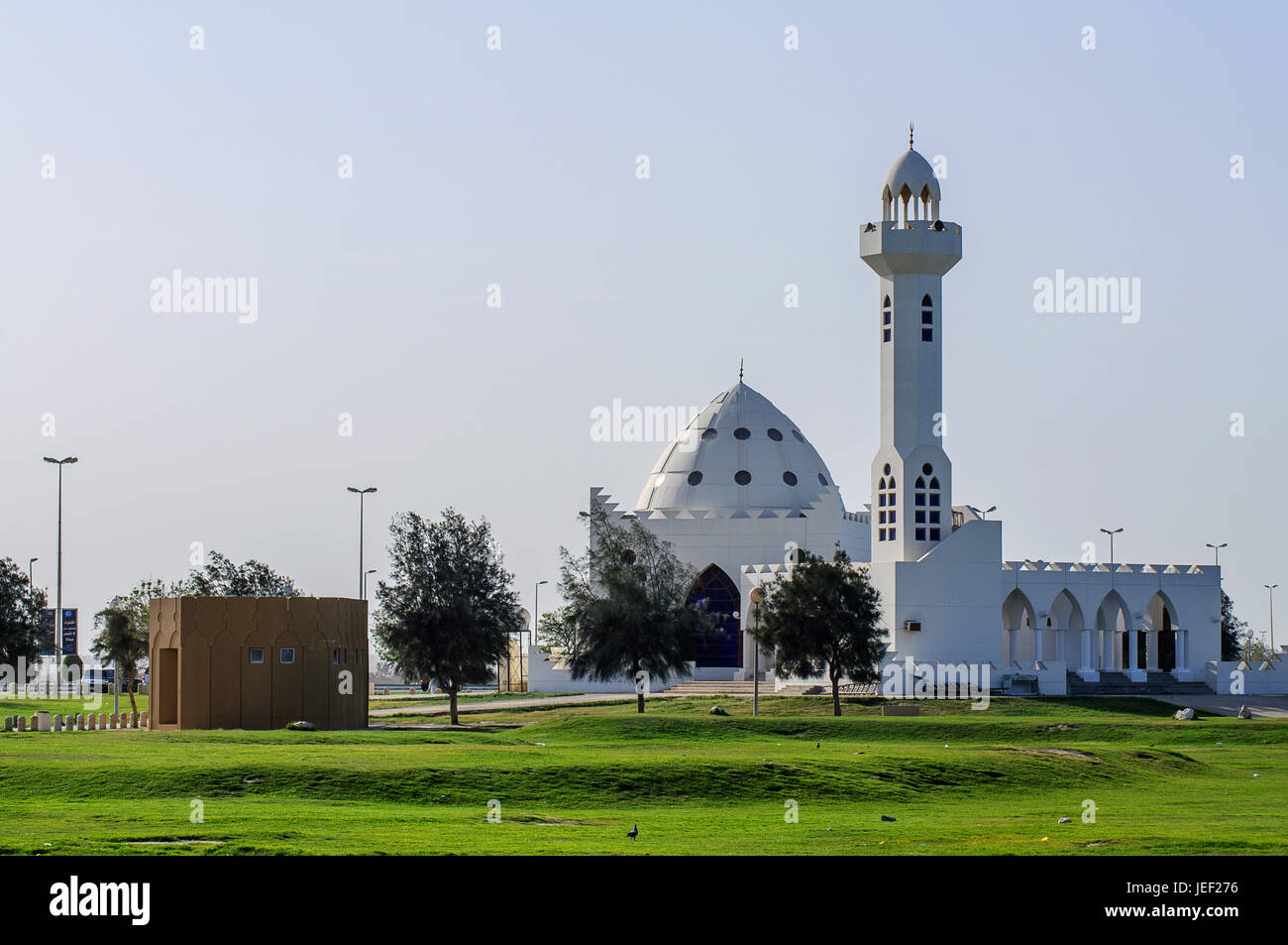 Mosque in Al Khobar, Saudi Arabia Stock Photo