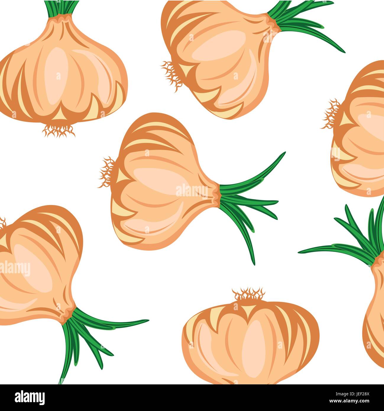 Pattern Onions Vector Vector seamless pattern with hand drawn onions Stock Vector Image & Art ...