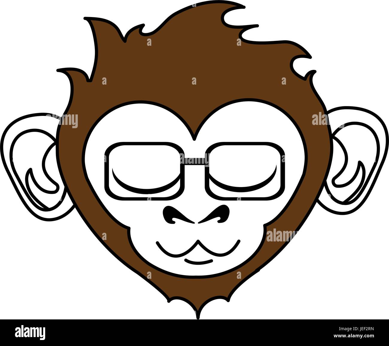 Cute monkey design Stock Vector Image & Art - Alamy