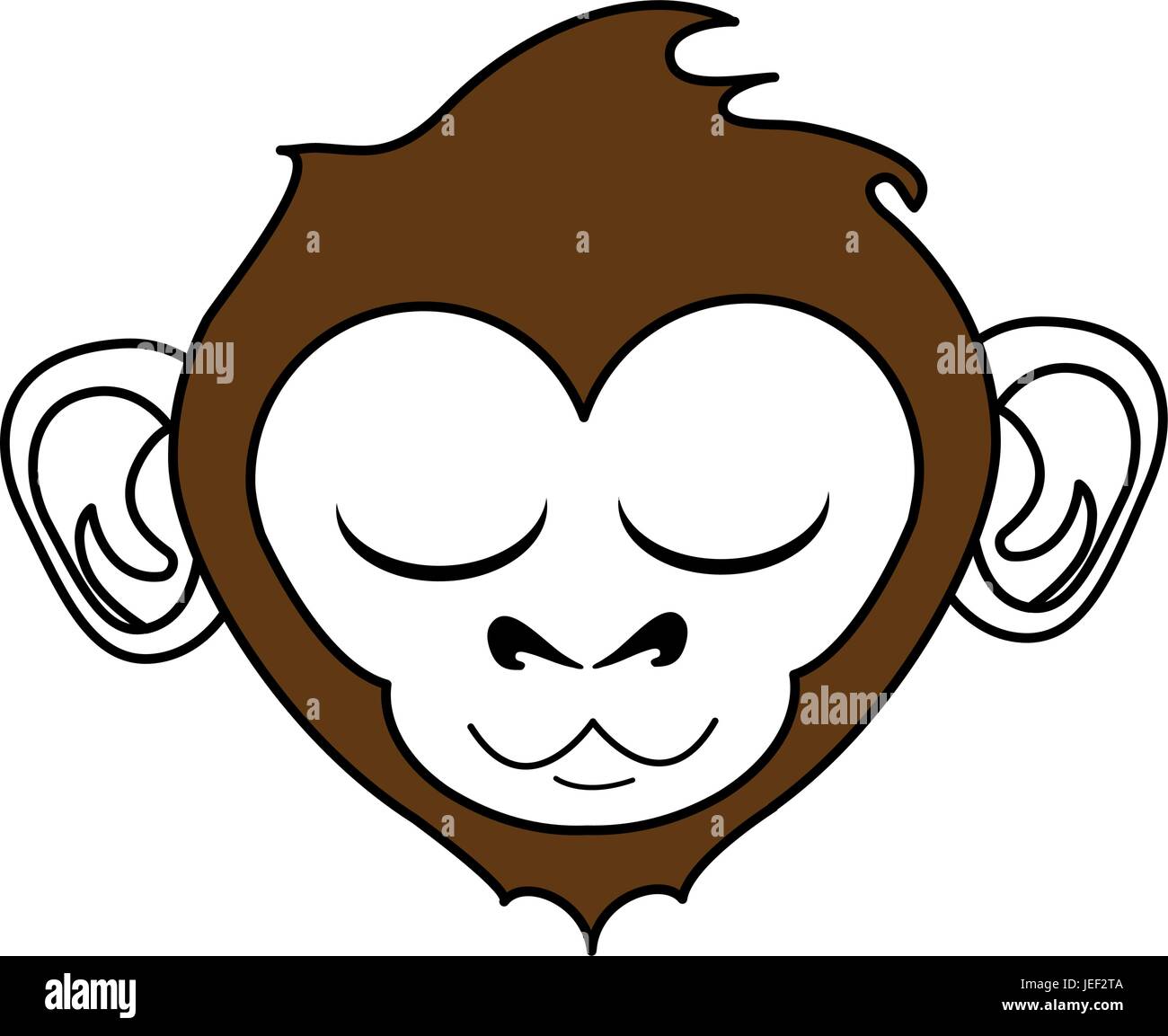 Cute monkey design Stock Vector Image & Art - Alamy