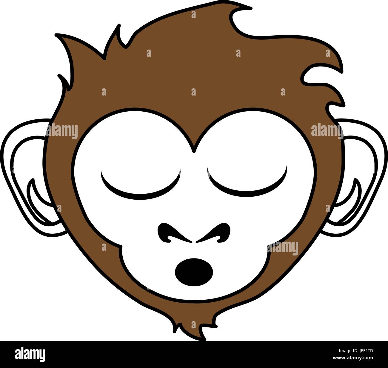 Cute monkey design Stock Vector Image & Art - Alamy
