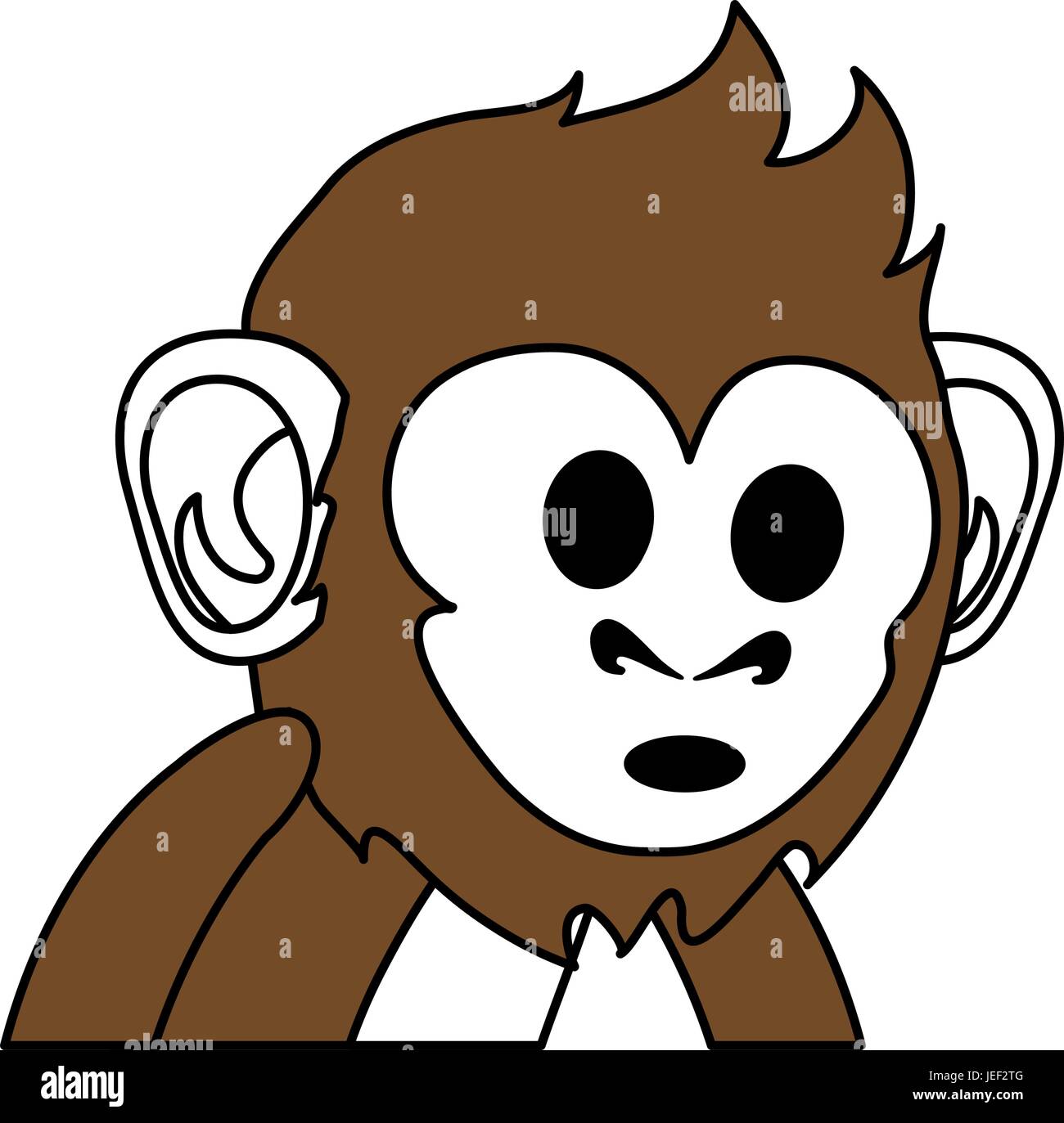Cute monkey design Stock Vector Image & Art - Alamy