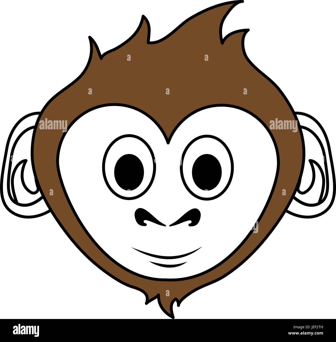 Cute monkey design Stock Vector Image & Art - Alamy