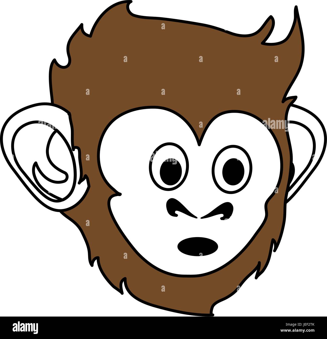 Cute monkey design Stock Vector Image & Art - Alamy