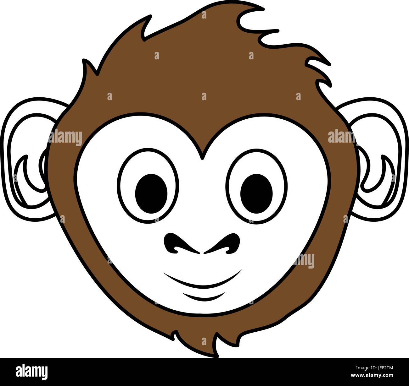 Cute monkey design Stock Vector Image & Art - Alamy