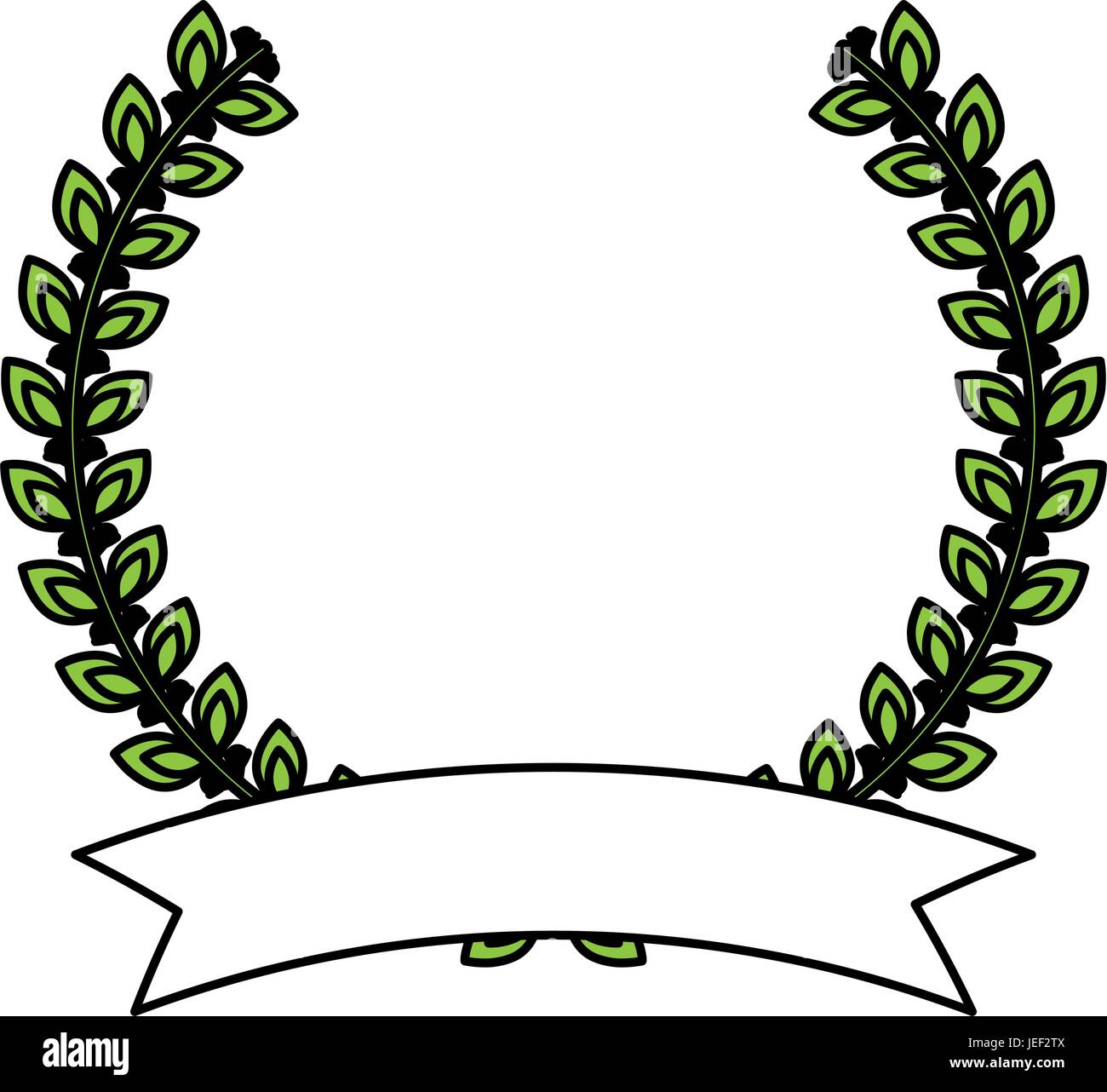 Laurel wreath design Stock Vector Image & Art Alamy