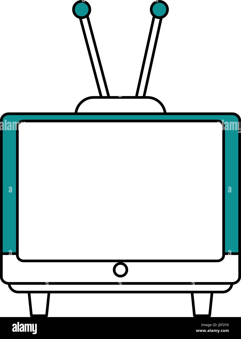 Old tv design Stock Vector Image & Art - Alamy