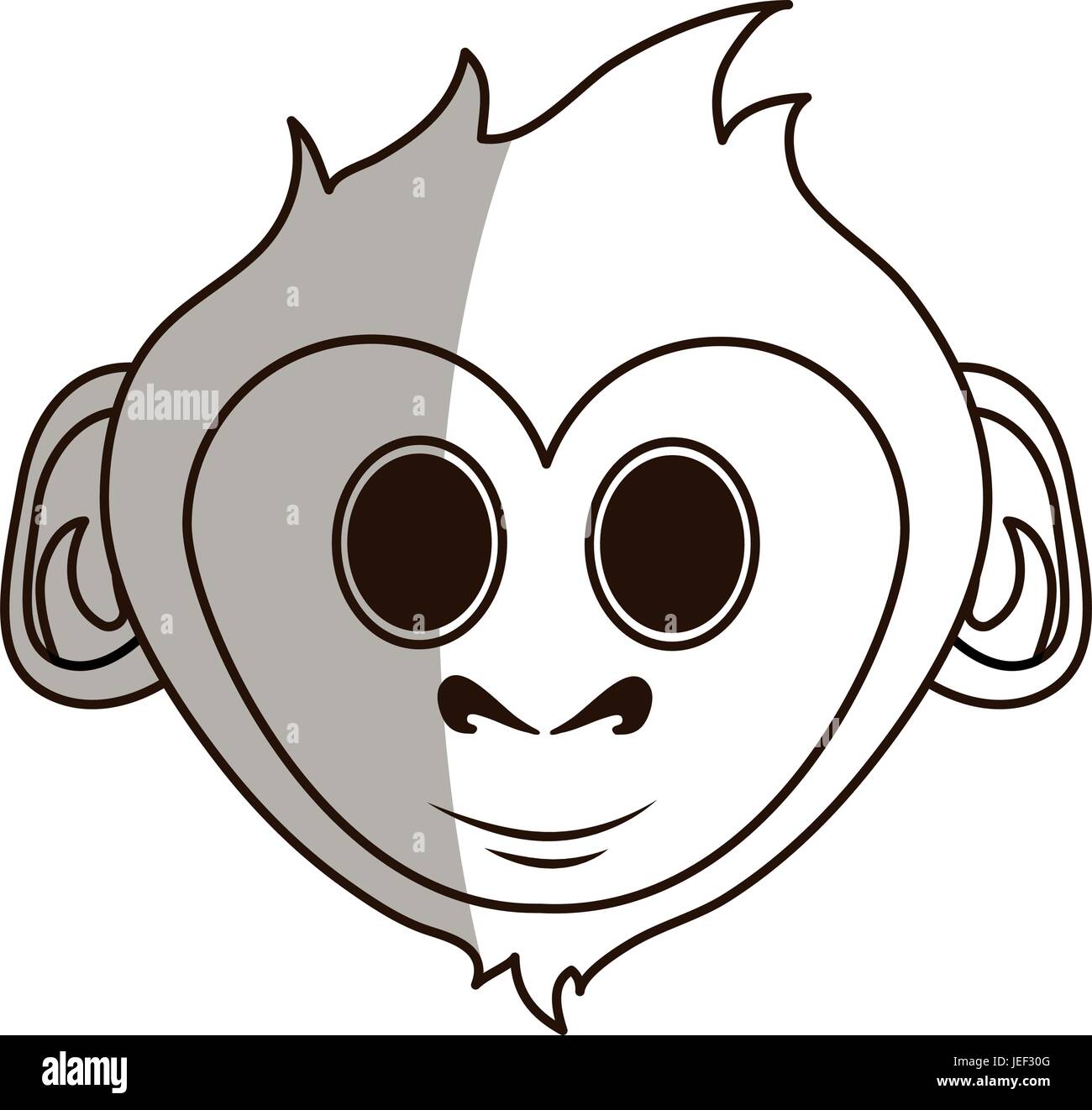 Cute monkey design Stock Vector Image & Art - Alamy