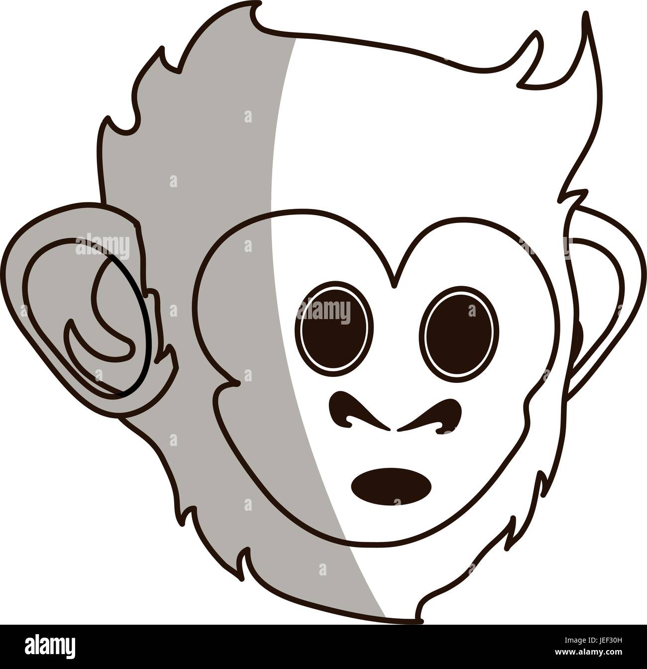 Cute monkey design Stock Vector Image & Art - Alamy