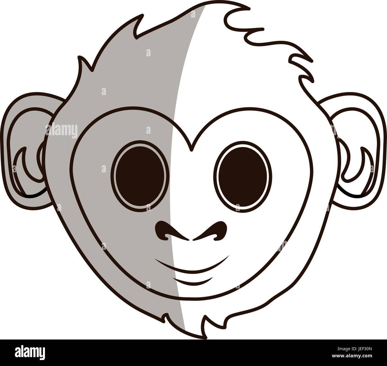 Cute monkey design Stock Vector Image & Art - Alamy