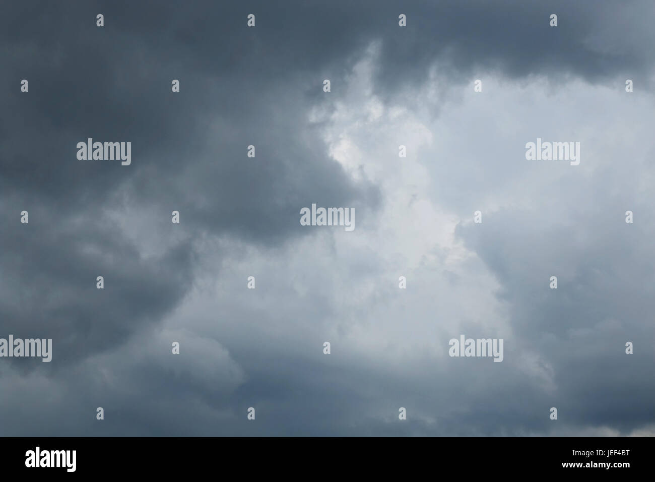 Dark sky with storm clouds, Dramatic black cloud and thunderstorm Stock ...