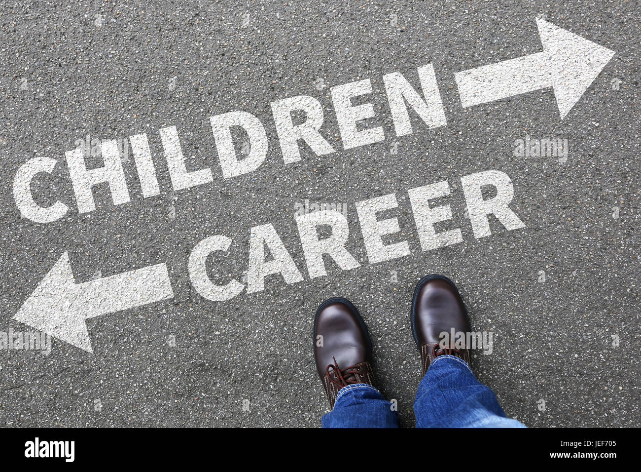 Children child kids career success job work business concept successful