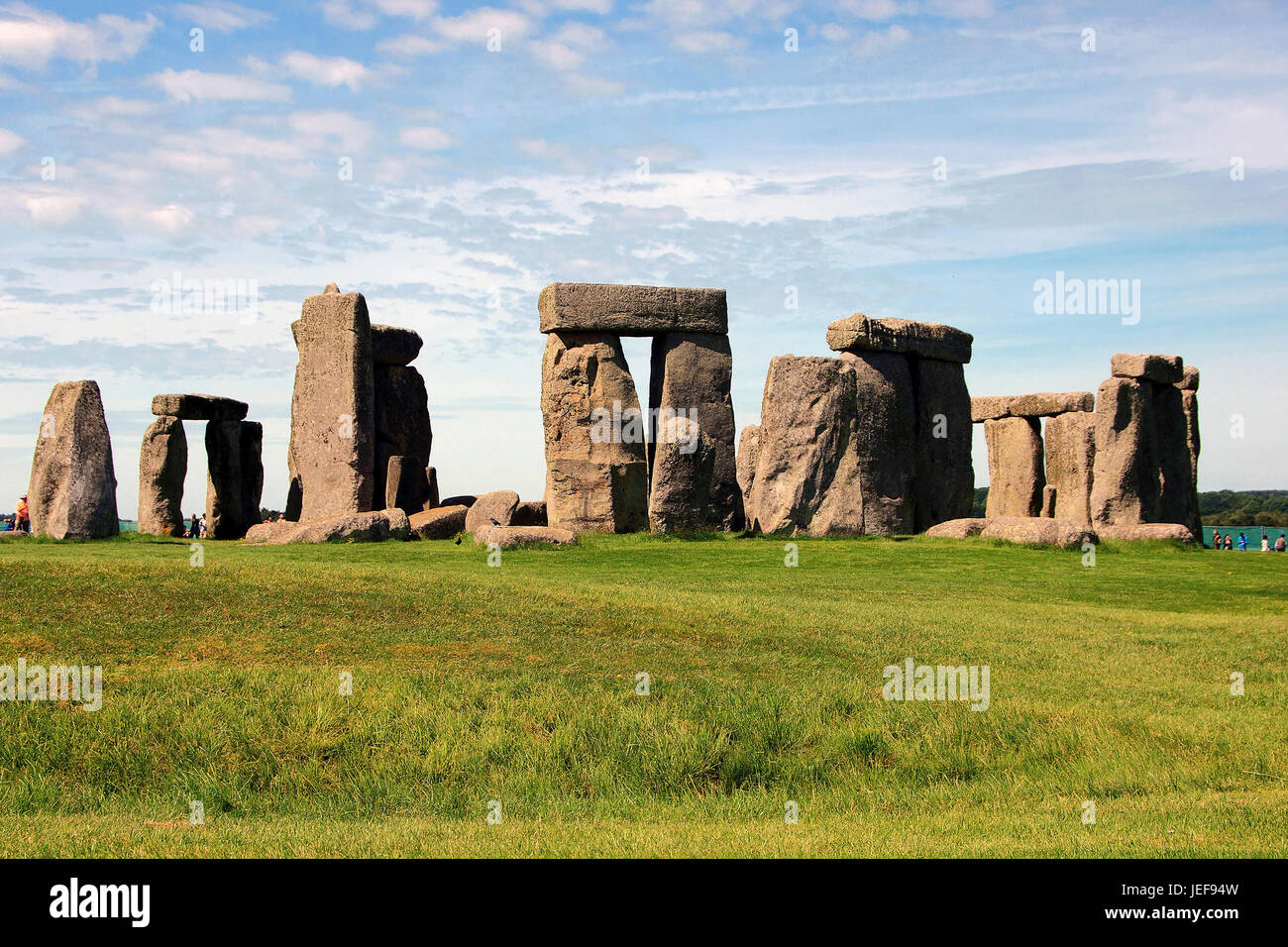 Stonehenge, Wiltshire, Great Britain, Grossbritannien Stock Photo