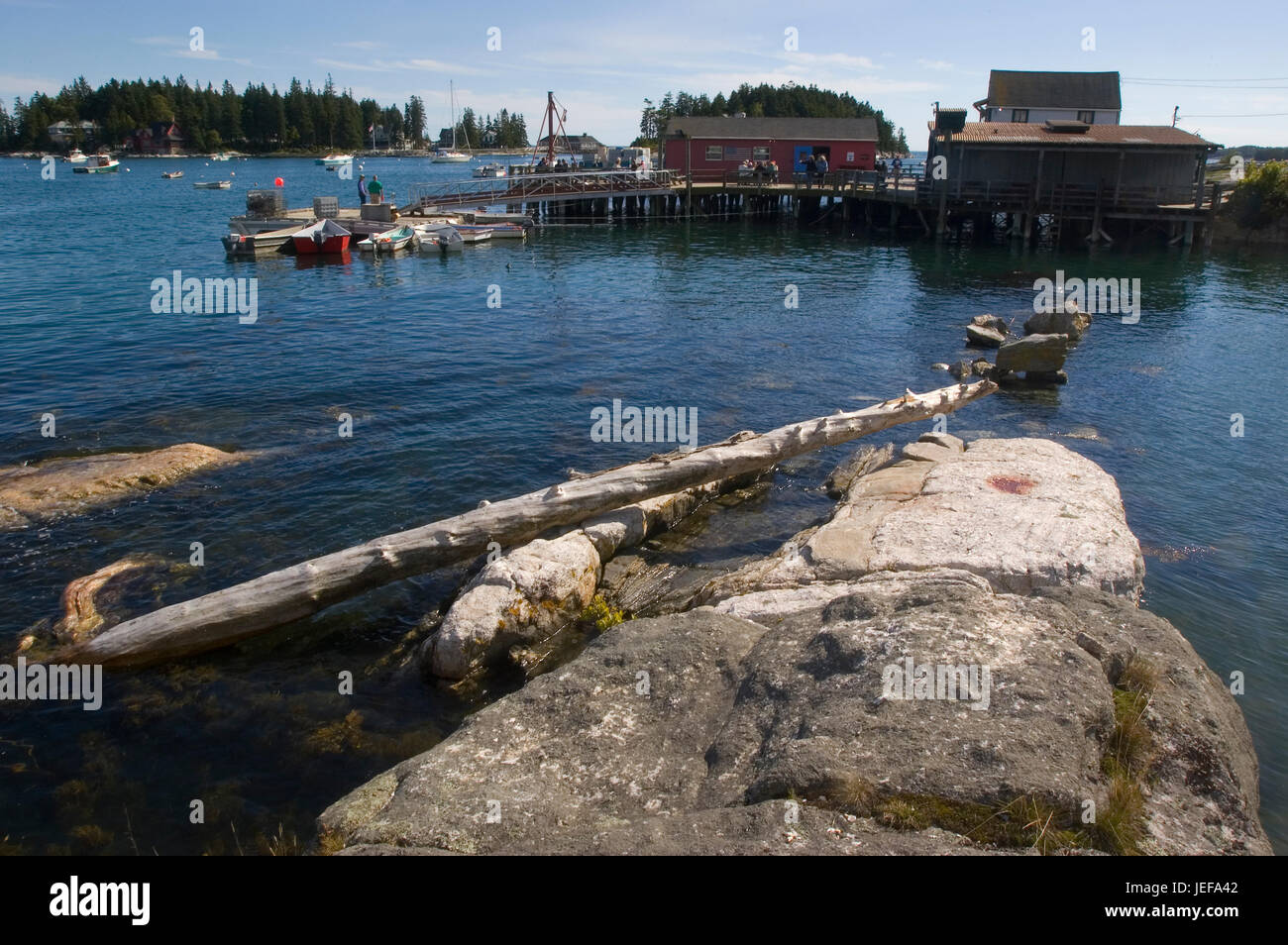 Five Islands Harbor. Five Islands, Maine, USA Stock Photo Alamy
