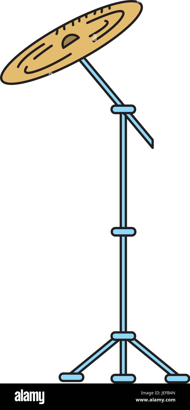 cymbal musical instrument to play music Stock Vector Image & Art Alamy