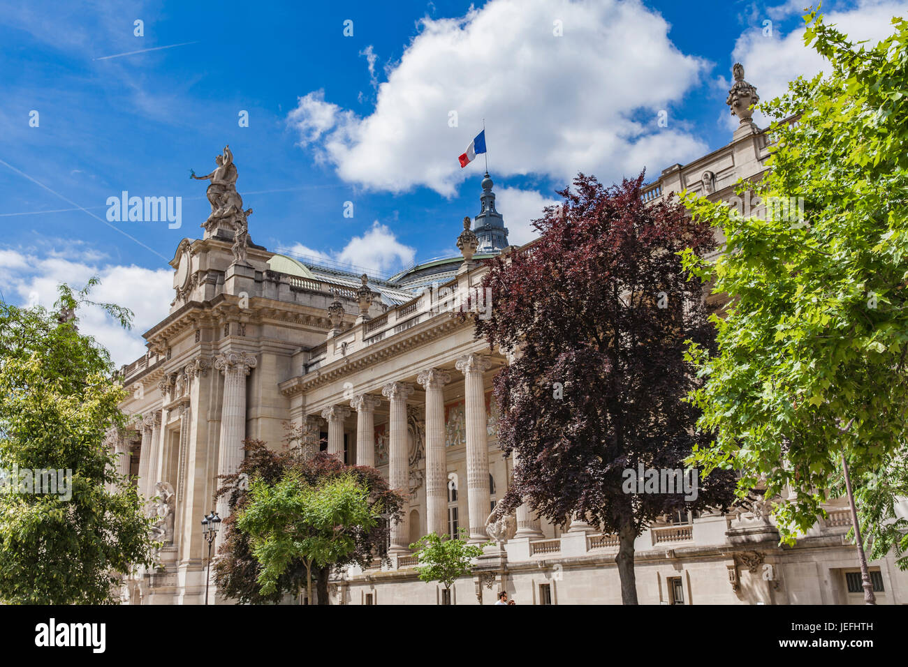 Detail from Grand Palais in Paris, France Stock Photo