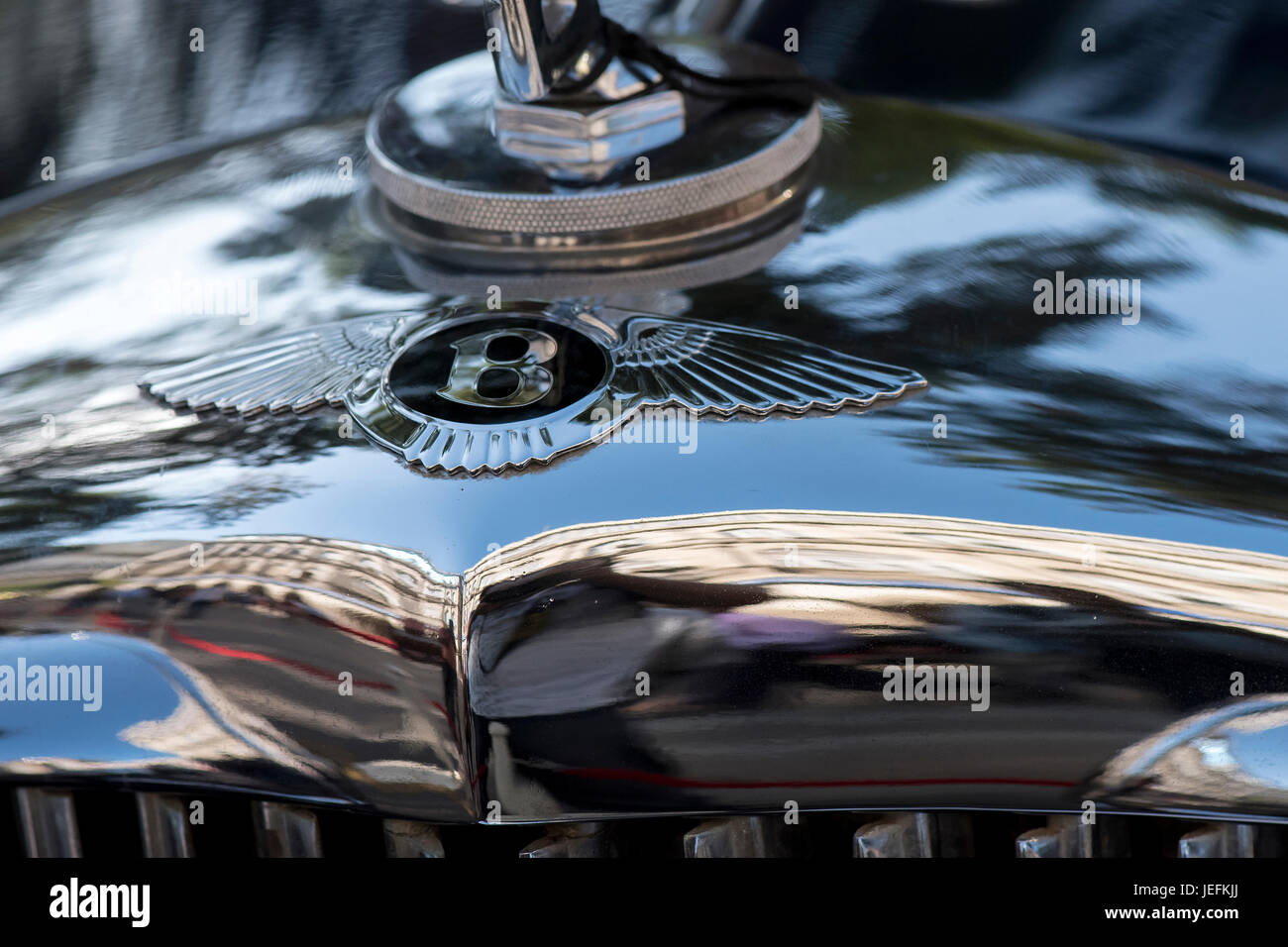 Vintage car in show, MUMBAI Stock Photo Alamy