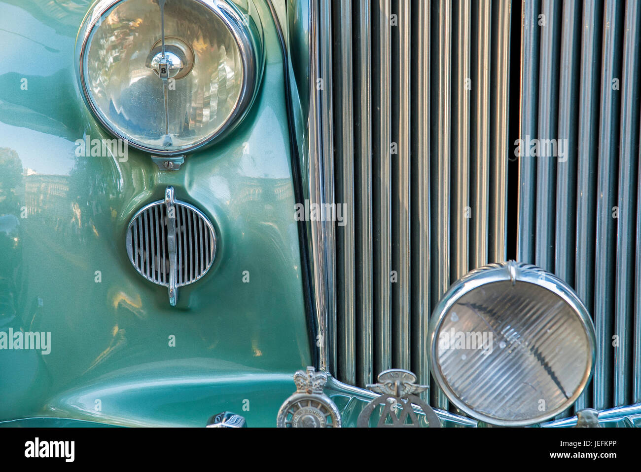 Vintage car in show, MUMBAI Stock Photo Alamy