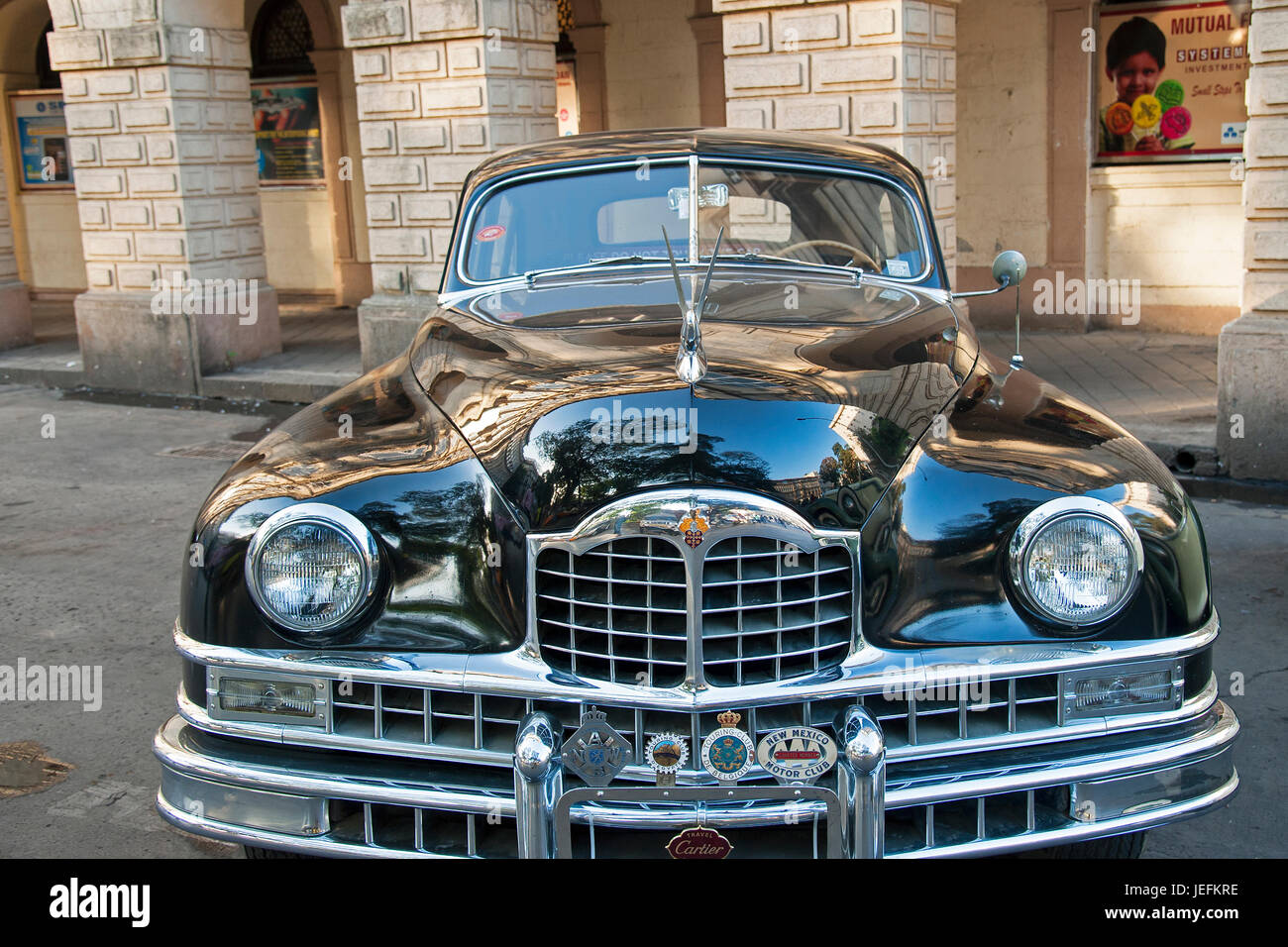 Vintage car in show, MUMBAI Stock Photo Alamy