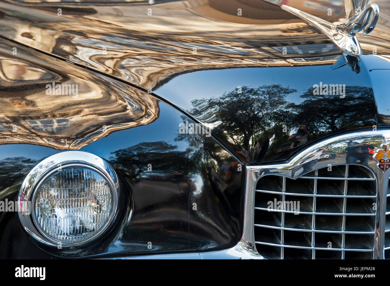 Vintage car in show, MUMBAI Stock Photo Alamy