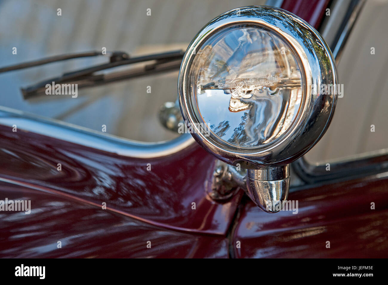 Vintage car in show, MUMBAI Stock Photo - Alamy