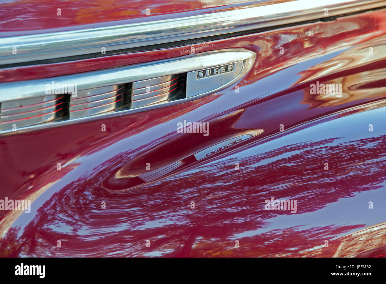 Vintage car in show, MUMBAI Stock Photo Alamy