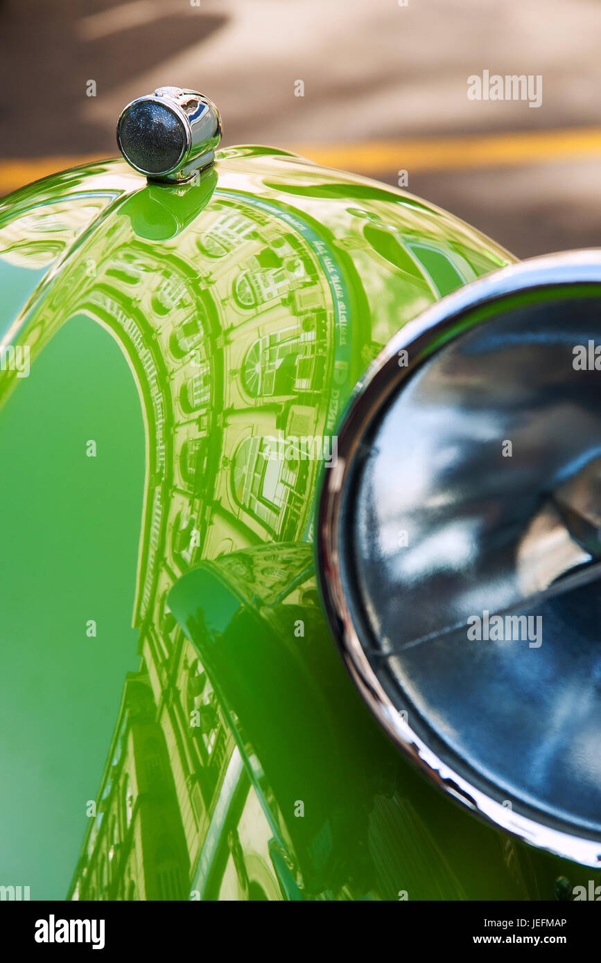 Vintage car in show, MUMBAI Stock Photo - Alamy