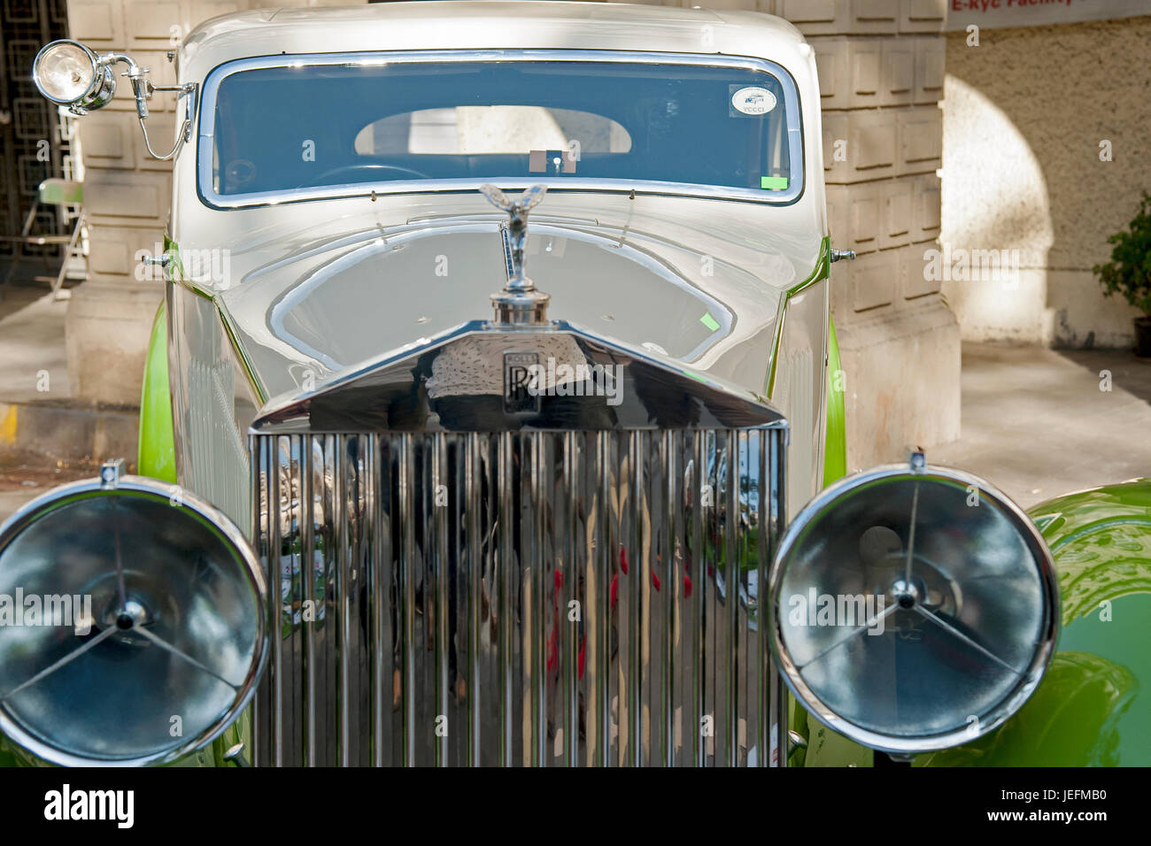 Vintage car in show, MUMBAI Stock Photo Alamy