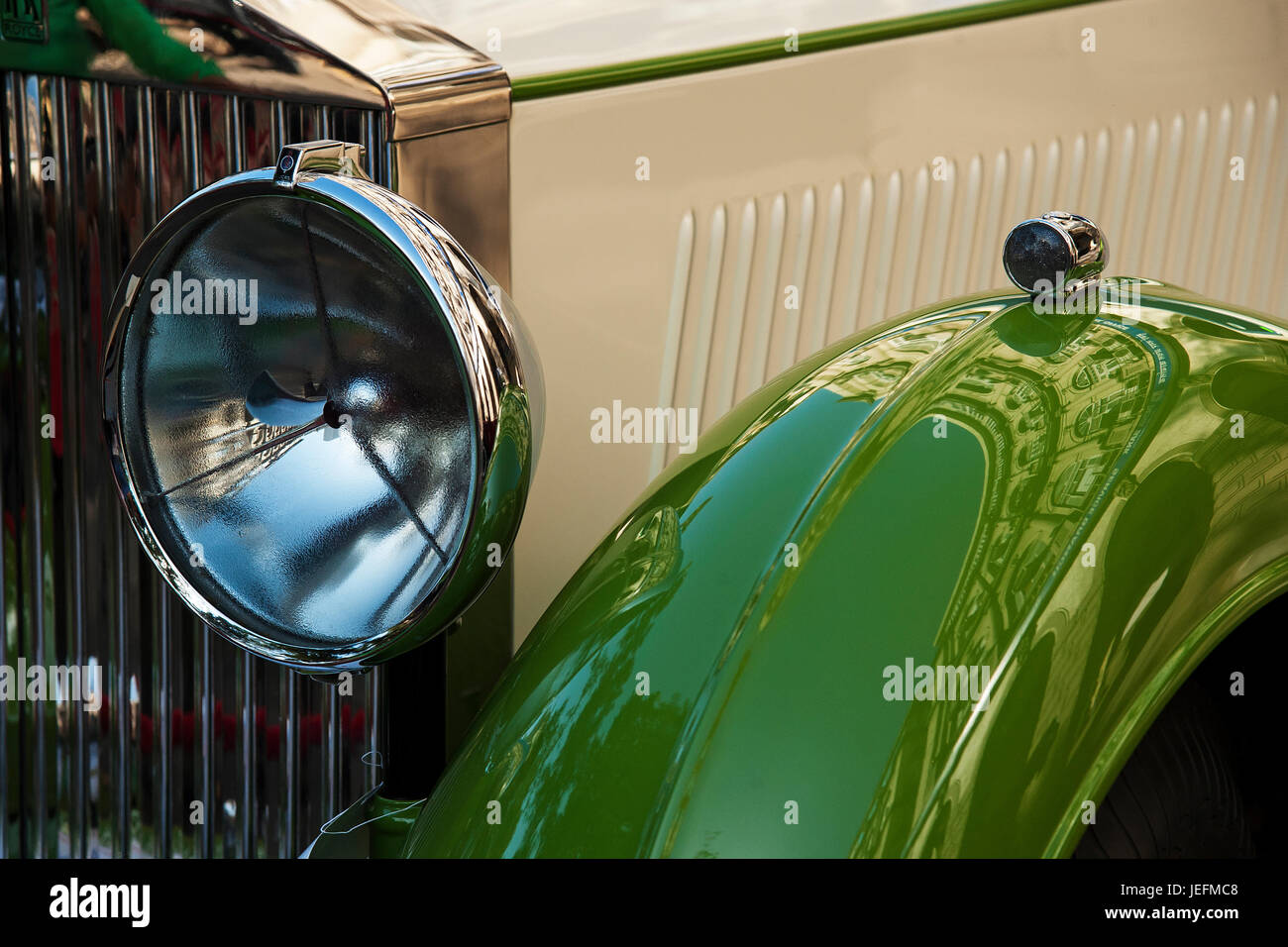 Vintage car in show, MUMBAI Stock Photo Alamy