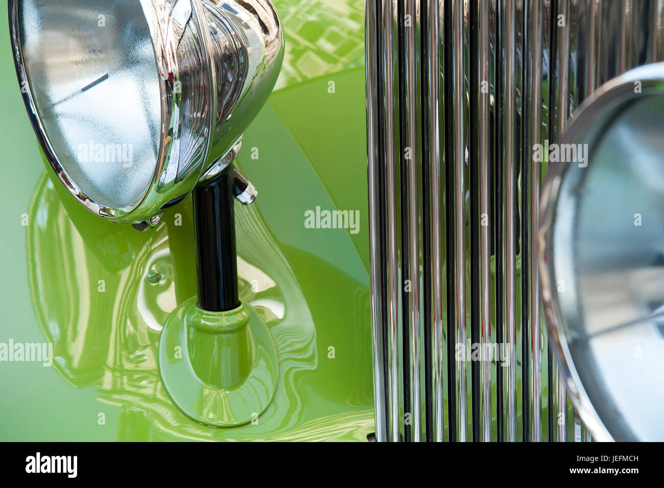 Vintage car in show, MUMBAI Stock Photo Alamy
