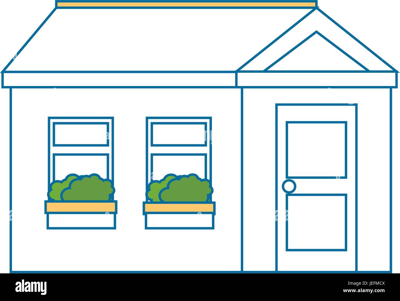 house icon over white background vector illustration Stock Vector Image ...