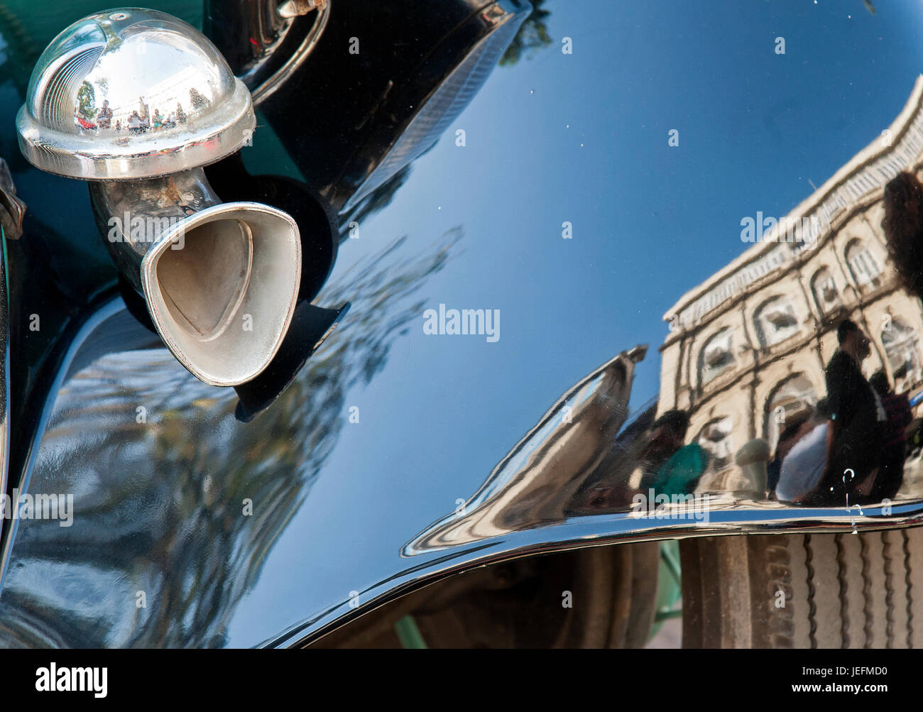 Vintage car in show, MUMBAI Stock Photo Alamy