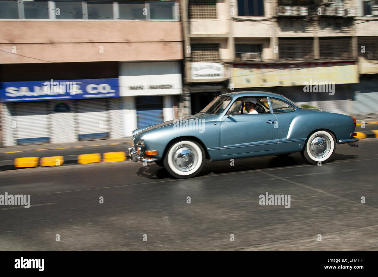 Bently vintage car in show, Mumbai Stock Photo Alamy