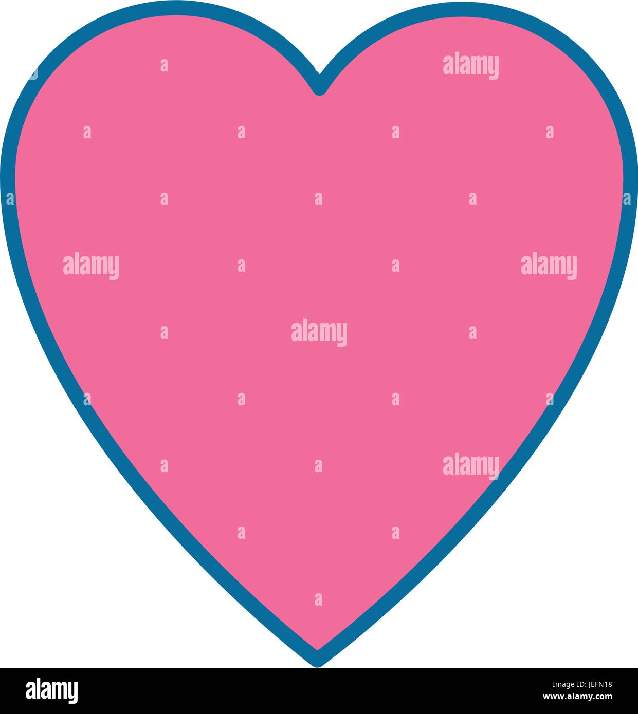 pink heart icon over white background vector illustration Stock Vector ...