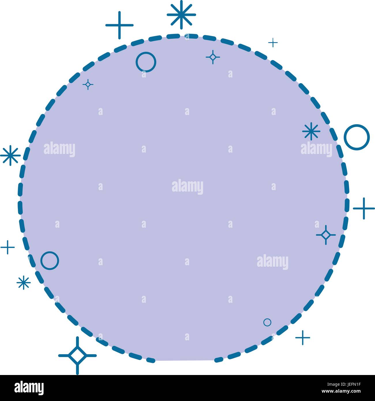 circular frame with decorative stars icon over white background vector ...