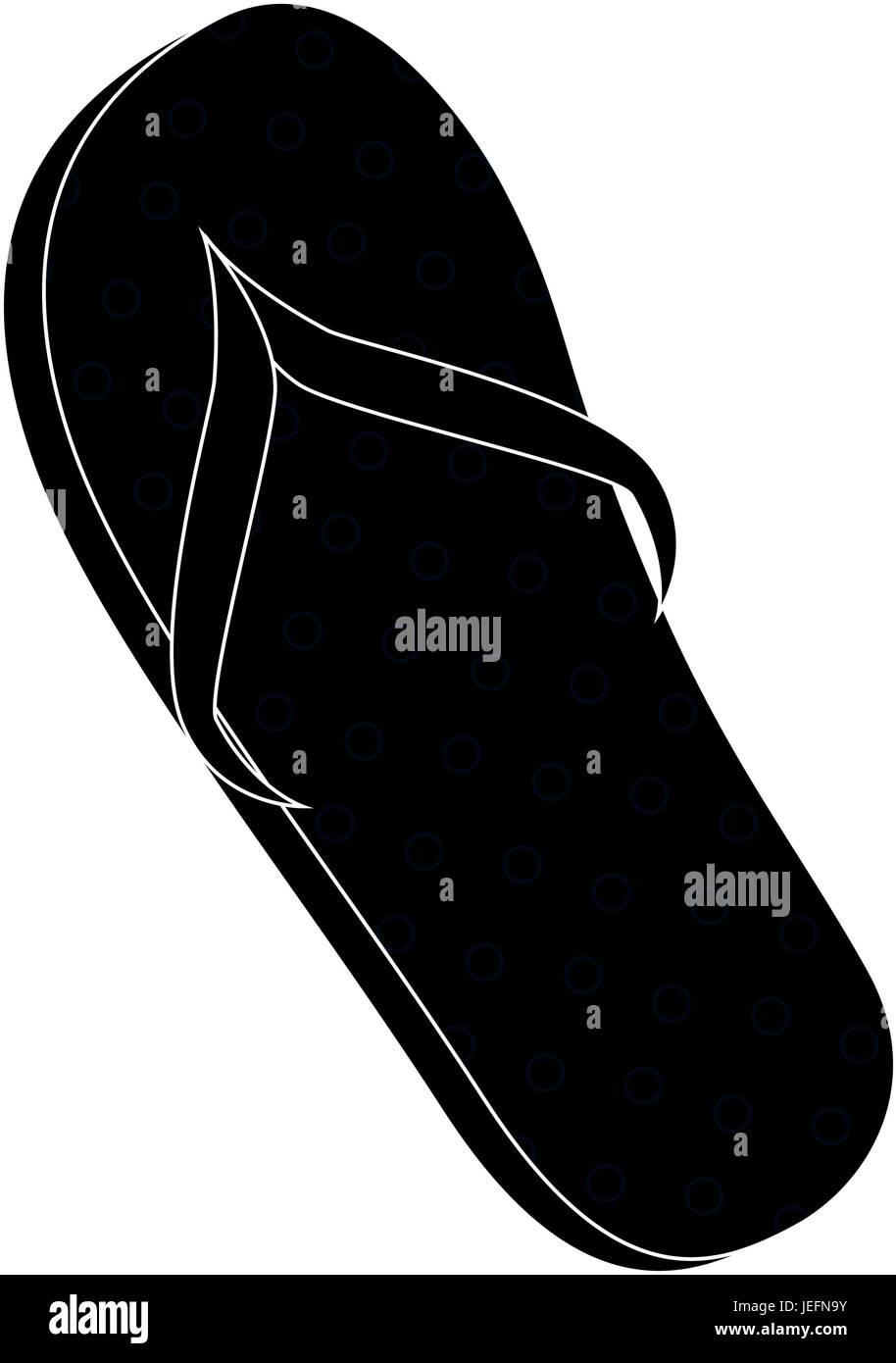 beach sandal icon Stock Vector Image & Art - Alamy