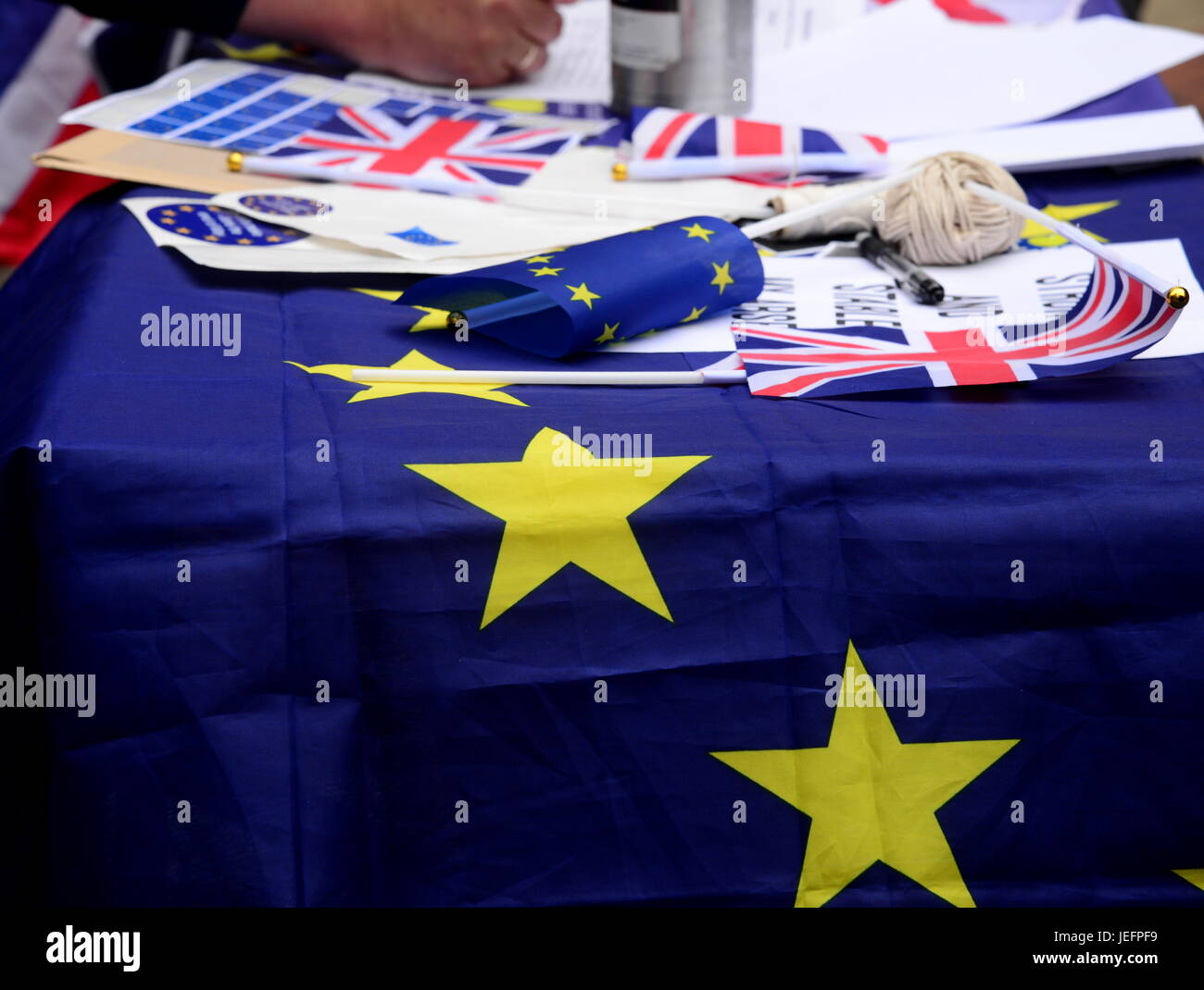 Pro Europe campaign Stock Photo