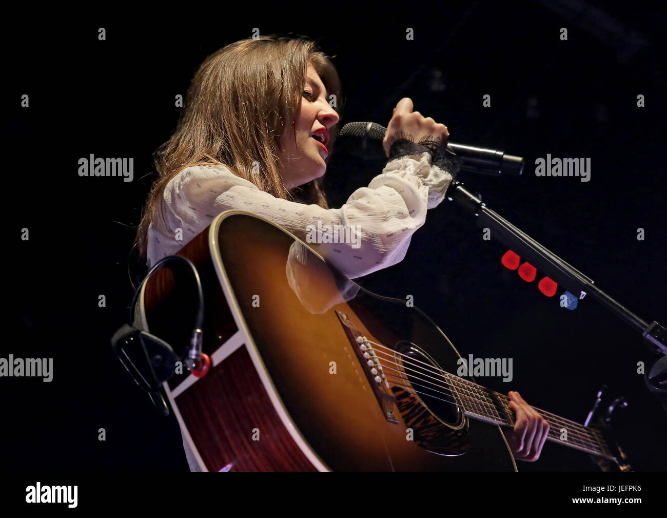 Ward Thomas performing at the O2 Ritz Manchester Featuring: Ward Thomas ...