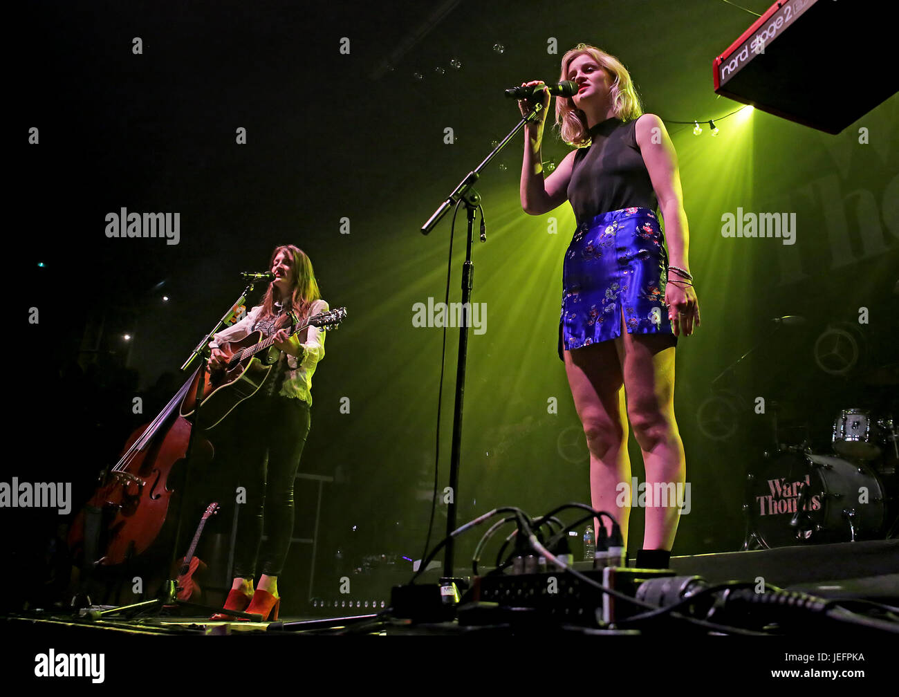 Ward Thomas performing at the O2 Ritz Manchester Featuring: Ward Thomas ...