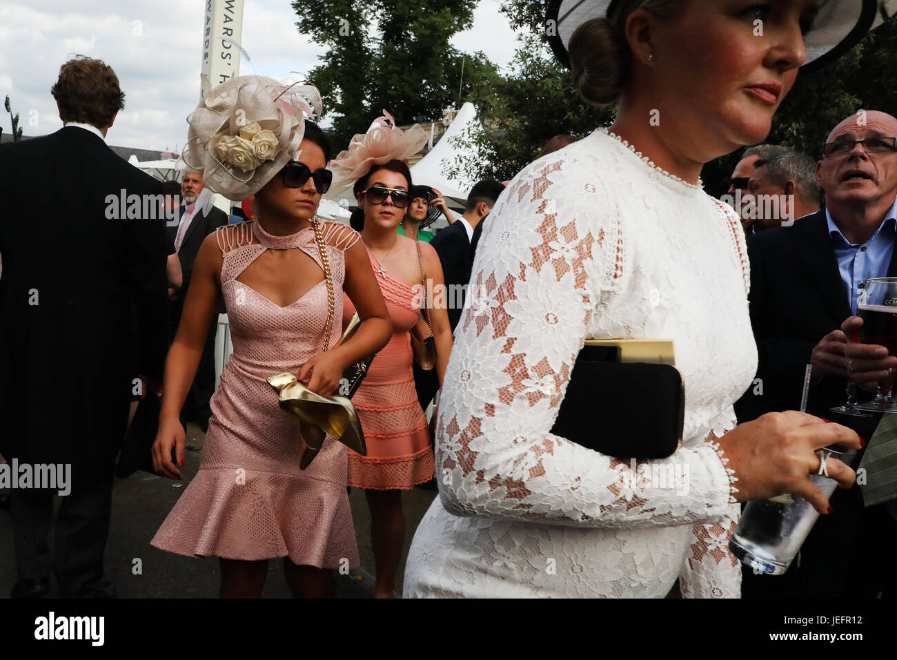 Ascot, UK. 22nd June, 2017,Royal Ascot races , Ladies Day, England ...