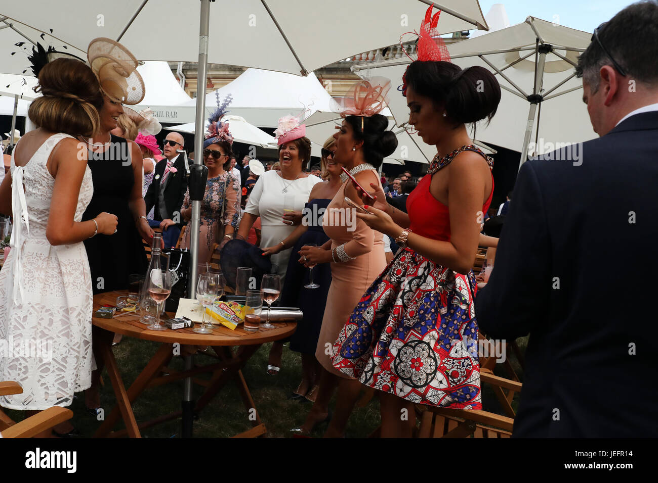 Ascot, UK. 22nd June, 2017,Royal Ascot races , Ladies Day, England ...