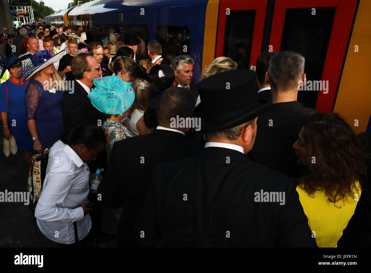 Ascot, UK. 22nd June, 2017,Royal Ascot races , Ladies Day, England ...