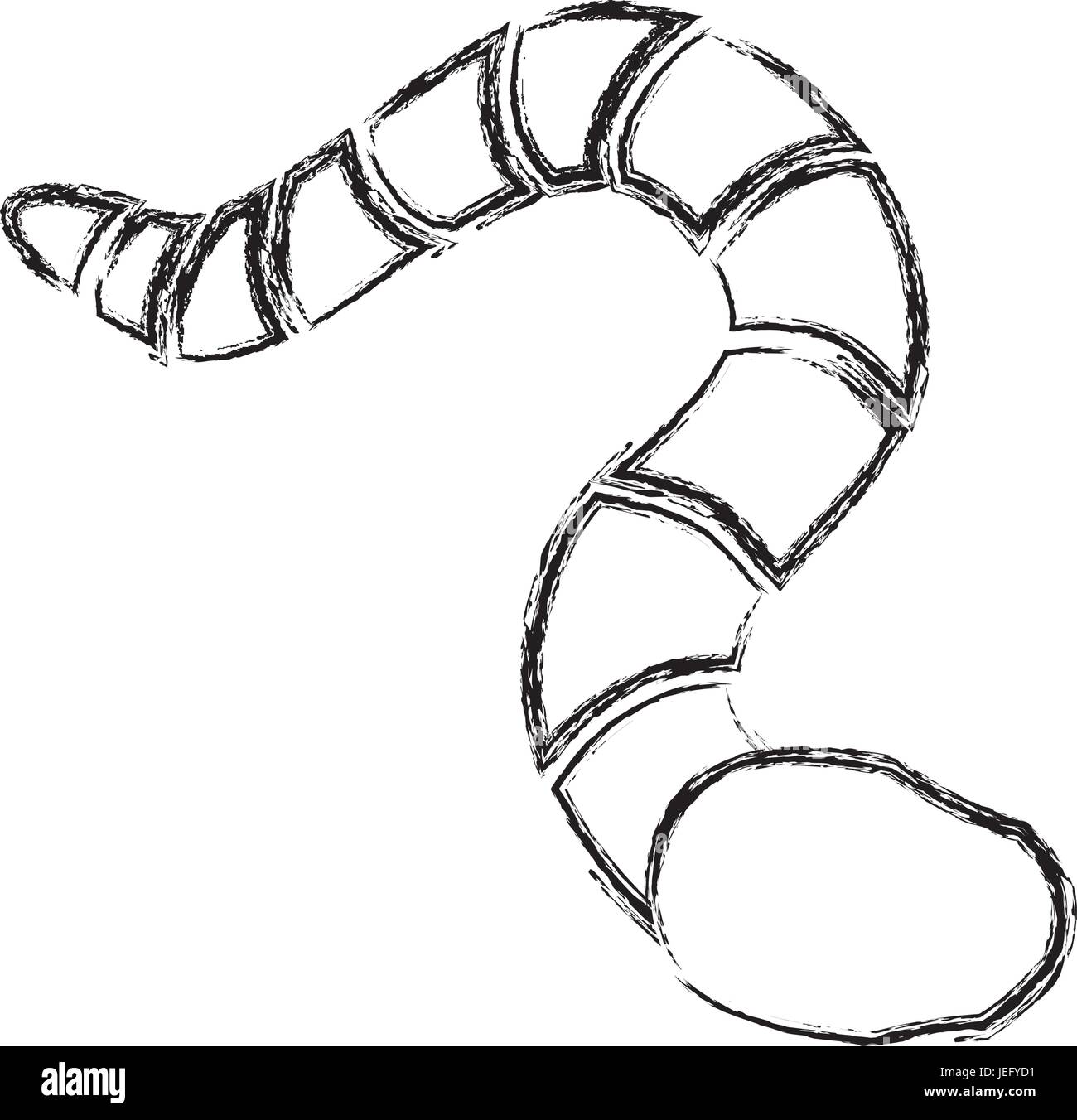 isolated hacker virus worm Stock Vector Image & Art - Alamy