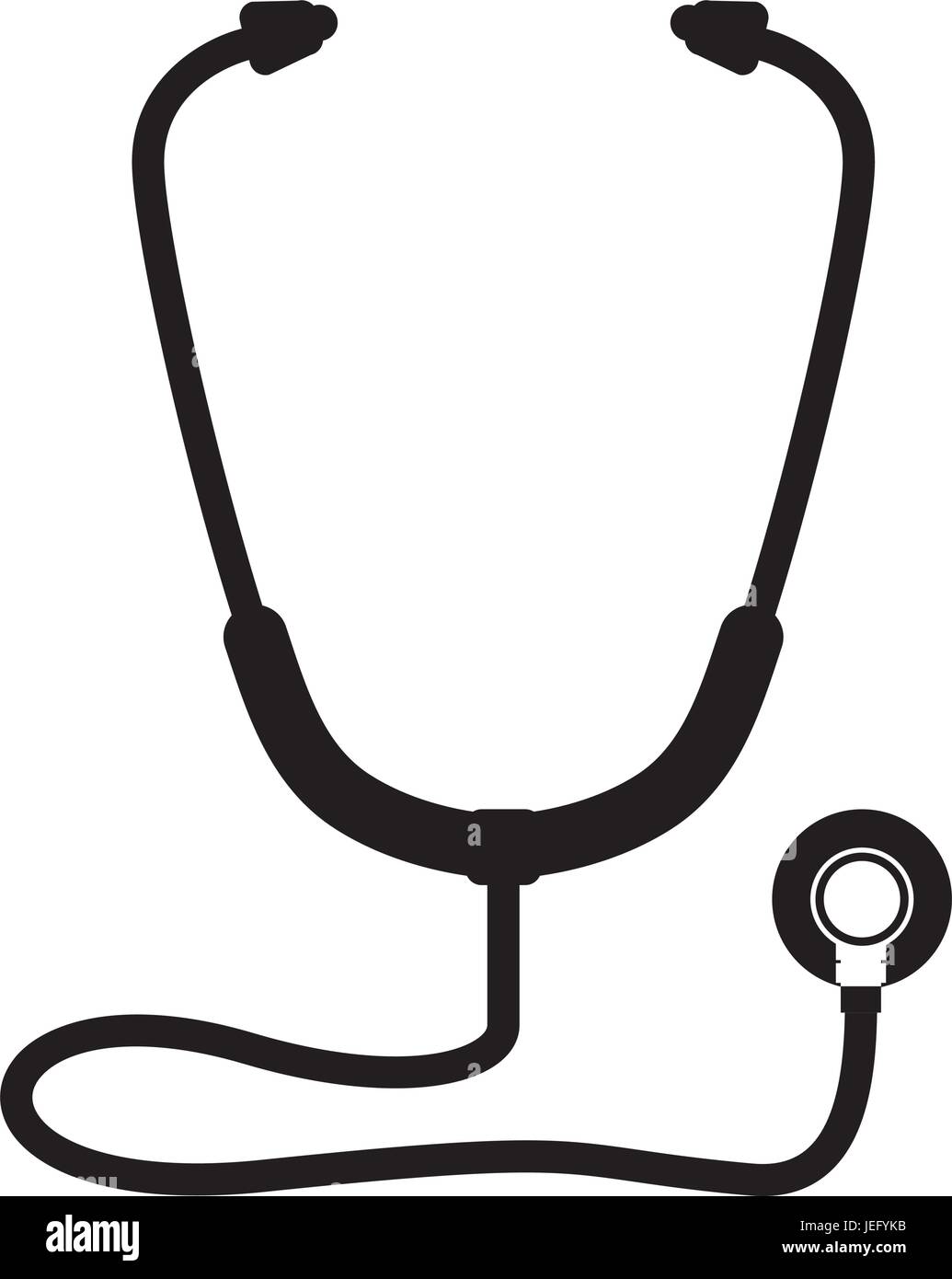 isolated medicine stethoscope Stock Vector Image & Art - Alamy