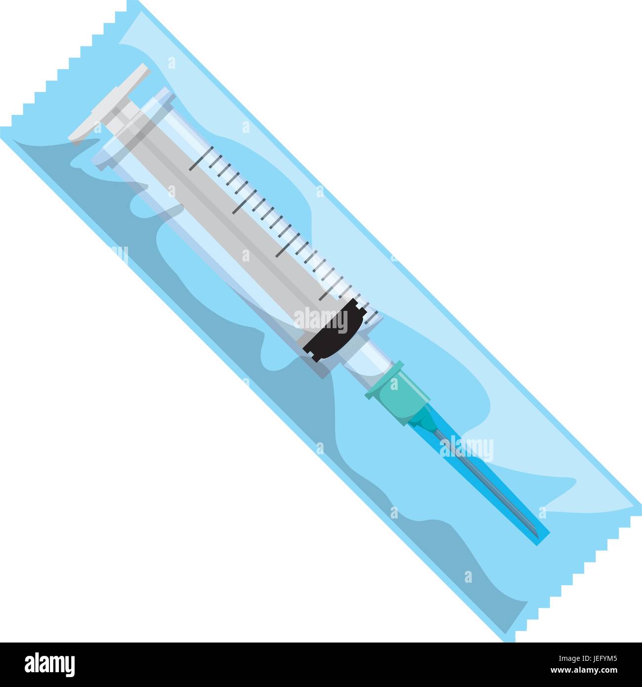 isolated medicine syringe Stock Vector Image & Art - Alamy
