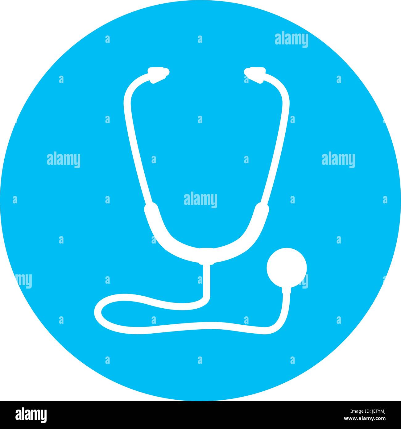 isolated medicine stethoscope Stock Vector Image & Art - Alamy
